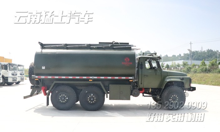東風(fēng)六驅(qū)加運油車,10方加油車,尖頭加油車,EQ2100改裝,加油車銷售,多功能罐式運輸車