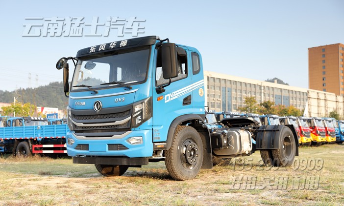 東風牽引頭教練車,平頭教練車,牽引半掛車駕照,A2駕照考試車,4*2考場拖頭