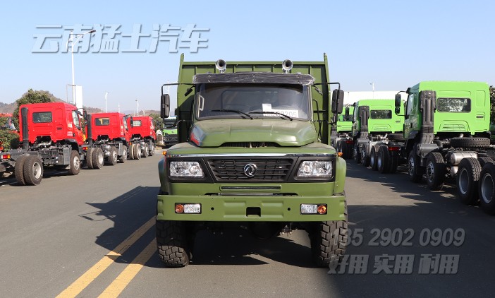 8噸自卸車,6乘6自卸車,尖頭自卸車,全驅越野自卸,自卸卡車出口,全驅貨車配置