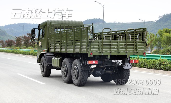 8噸越野卡車,6×6出口卡車,260馬力卡車,東風越野專用車,詳細配置參數