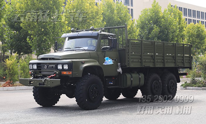 全驅卡車,多功能越野運輸車,6*6東風卡車,帶絞盤卡車,EQ2100E6D,六驅運輸車